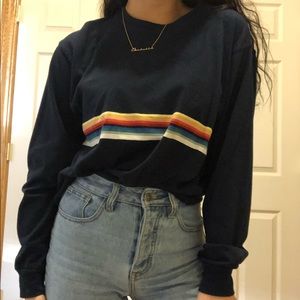 Brandy Melville Rainbow Top